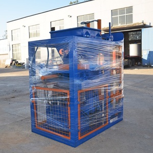 Máquina Hidráulica para Fabricar Bloques de Arcilla, Línea de Producción de Ladrillos de Tierra Interconectados Totalmente Automática, Planta de Procesamiento para Construcción - Product Image 3