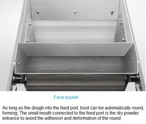 Machine à perles de tapioca commerciale, machine à enrober par drague inclinable, machine à enrober à double tête, équipement de transformation alimentaire - Product Image 4