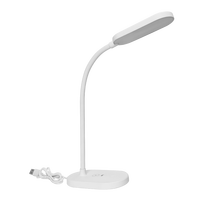 Lampe de table de haute qualité, petite lampe de bureau LED avec chargeur sans fil pour téléphone portable