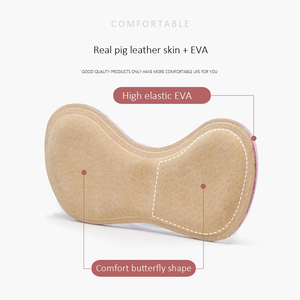 Coussinets demi-semelle en cuir pour chaussures, protège-<span class=keywords><strong>talons</strong></span>, véritable cuir confortables, <span class=keywords><strong>protection</strong></span> de talon - Product Image 3