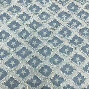 New Style Fringed Cut-Out Denim Fabric with Star Pattern High-Quality Durable Cotton-Polyester <strong>Blend</strong> for Jeans and Jackets - Product Image 4
