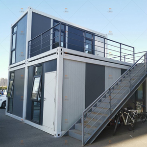 Faible coût 20ft 40ft préfabriqués paquet plat préfabriqué modulaire mobile conteneur conteneur d'expédition maisons maison - Product Image 5