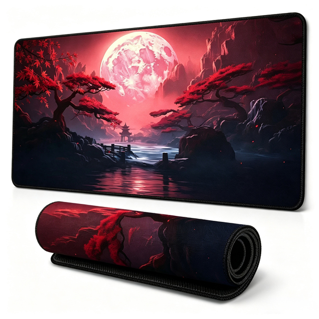 Large Gaming Mouse Pad Galaxy Space Theme XXL Extended Desk Mat Water Resistant Non-slip Base for PC Gamers
