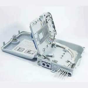 Werks großhandel FTTH Fiber Optic Junction <span class=keywords><strong>Box</strong></span> <span class=keywords><strong>2</strong></span> IN 12 OUT Optischer Verteiler kasten Pole Wand montage - Product Image 4