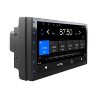 유니버설 자동차 멀티미디어 오디오 시스템 7 인치 자동차 Ips 화면 Bt 와이파이 Carplay Dsp 2din 대시 안드로이드 자동차 라디오 Dvd 플레이어