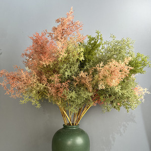 Ramo Decorativo <span class=keywords><strong>de</strong></span> Hierba Artificial Hecho a Mano para Pascua y Graduación, Decoración para el Hogar y la Oficina, Flores Artificiales <span class=keywords><strong>de</strong></span> Plástico, Planta Artificial - Product Image 2