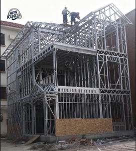 BIỆT THỰ Kết Cấu Thép đúc sẵn bền và cứng nhắc với thiết kế hiện đại lắp đặt nhanh cho nhà để xe xưởng & Trường học - Product Image 5