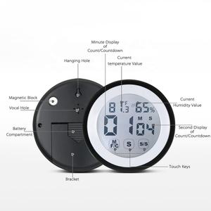 壁にバックライトマグネット,スマートでカラフルなデジタルタッチ可能カウントダウンタイマー - Product Image 5