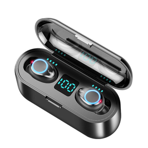 TWS 5,0 inalámbrico Bluetooth auriculares con contacto botón grande y la capacidad de la caja de carga - Product Image 5