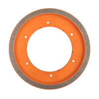 Disque de meulage diamanté humide breveté Jingu Brand 10 pouces S60-475b4, roue de carrealement céramique haute dureté, personnalisable OEM 32mm pour