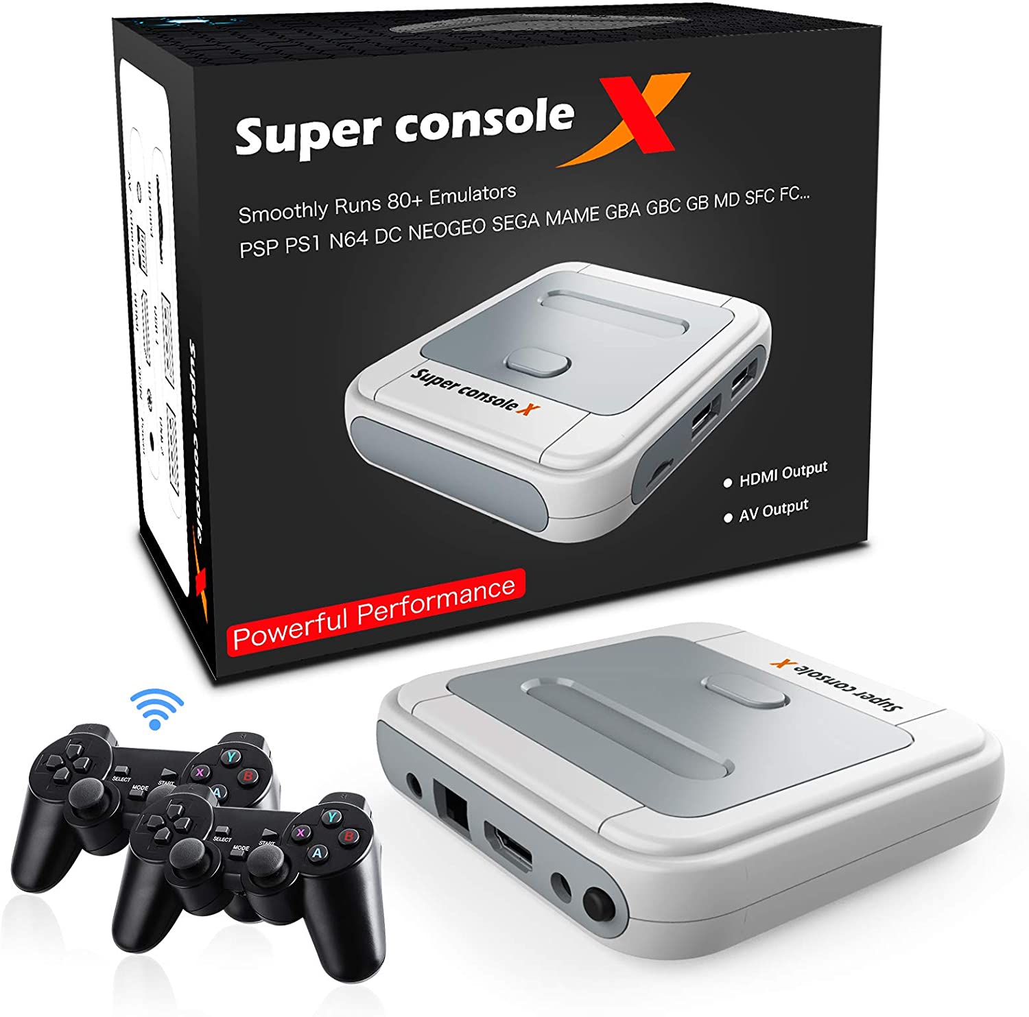 Amazon.com: Super Console X-Pro Video Game Console with 64GB