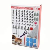 Kit de décoration de gâteaux, plateau tournant pour gâteaux en plastique + métal inoxydable antidérapant, outils de pâtisserie écologiques, fournitures, couleur personnalisée