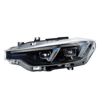 Pour BMW Série 3 F30 F35 12V, nouveau bloc optique LED 2013-2019 avec clignotant séquentiel et projecteur bi-faisceau, mise à niveau