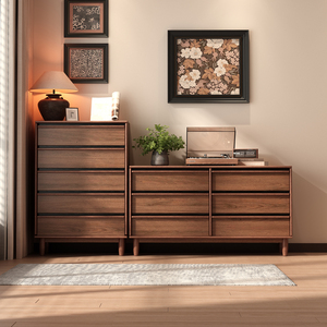 Meubles de chambre à coucher en bois de style moderne du milieu du siècle, armoire de rangement de grande taille, <span class=keywords><strong>commode</strong></span> à <span class=keywords><strong>6</strong></span> à 8 <span class=keywords><strong>tiroirs</strong></span>, bureau, <span class=keywords><strong>commode</strong></span> à <span class=keywords><strong>tiroirs</strong></span> - Product Image 3