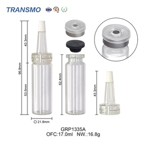 Customizable 10ml & 15ml Eco-Friendly Glass <b>Oil</b> <b>Bottles</b> with Rubber Stopper Perfume <b>Bottles</b> for Face Cream & Eye Drops - Product Image 2