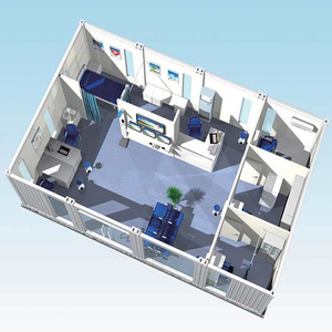 Clínica Médica Modular de 20 pies de Alta Resistencia y Rentable con Baño para Centro de Tratamiento Móvil - Product Image 6