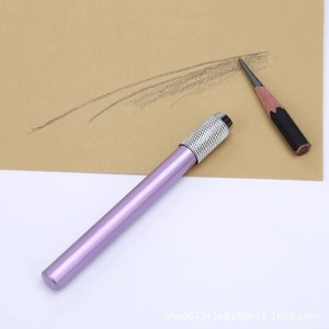 Metal Pencil Extender With Textured Grip For Sketching And Drawing Tools - Product Image 2