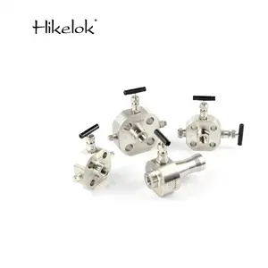 Hikatelok — double bloc valve à bille double et bloc unique en acier inoxydable, vannes effilées