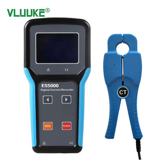 VLUUKE ES5000 High Precision Digital Display 3-Digit 0.2 Accuracy Class Panel Meter Current Recorder Circuit Tester