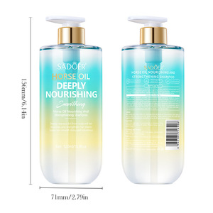 <span class=keywords><strong>Shampoo</strong></span> Nutriente Profondo all'Olio di Cavallo 520ml, Riparatore Naturale con Pantenolo + Cheratina per Rinforzare - Product Image 5