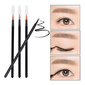 50 pinceaux jetables à pointe fine en nylon pour eye-liner, outils d'application de maquillage pour les yeux - Product Image 2