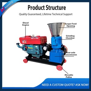 Machine à granulés d'aliments pour animaux, volailles, porcs, bovins, poulets, poissons, machine à granulés flottants pour l'alimentation du bétail - Product Image 6