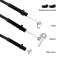 Offre Spéciale 1080P 4.3 "écran HD système de caméra endoscopique portable 1 mètre détachable serpent câble caméra d'inspection endoscope