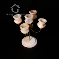 Décoration d'intérieur, décoration de table de luxe, ornements de luxe, créativité, chandelier en verre fait main