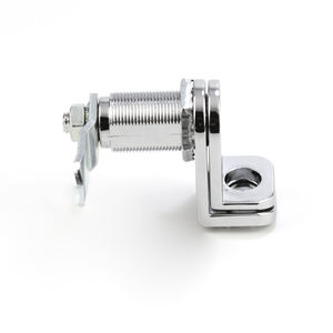 Serratura a camma a quarto di giro senza chiave in lega di zinco con passante per lucchetto per armadietti, cassetti, cassette postali, mobili, apparecchiature elettriche, porte - Product Image 3