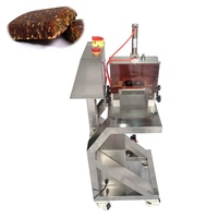 Nouvelle machine de découpe automatique de barres énergétiques et de dattes en acier inoxydable Shanghai PAPA avec couvercle de protection