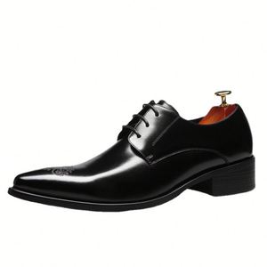 Mocassins de haute qualité en cuir de vachette, adaptés aux affaires et aux trajets quotidiens, avec semelle souple pour un port décontracté confortable pour hommes - Product Image 2
