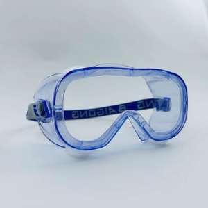 2023 nouvelles lunettes de sécurité anti-buée violettes avec système d'air libre lunettes de natation avec dioptrie - Product Image 5