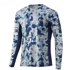 Camisa de Pesca Ventilada, Transpirable y de Secado Rápido, Personalizada OEM, de Poliéster - Product Image 1