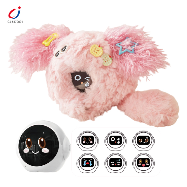 Chengji Interactive Ai Gesture Controlled Smart Robot Pet Toy Emojis Multifunction Vibration Education Ai Intelligent Stuff Toys