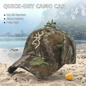 Gorra de Béisbol Deportiva para Hombre, de Secado Rápido, con Camuflaje Selva, Protección Solar y Tejido Común - Product Image 3