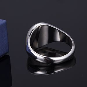 Anillo de Plata de Ley 925 con Diseño Solitario, Joyería de Moda MS-465 - Product Image 5