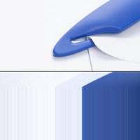 Ouvre-lettres promotionnel multifonction avec agrafeuse Découpeur d'enveloppe de sécurité avec arrache-clous