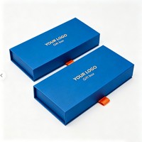 Boîte cadeau élégante avec logo personnalisé, emballage magnétique pour stylo, ensemble de boîtes en carton pour petites entreprises