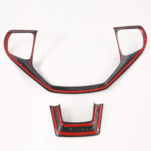 Embellecedor de cubierta de volante automático, Kit de carrocería de coche, accesorios de actualización para <span class=keywords><strong>Ford</strong></span> <span class=keywords><strong>Explorer</strong></span> <span class=keywords><strong>2020</strong></span> - Product Image 4