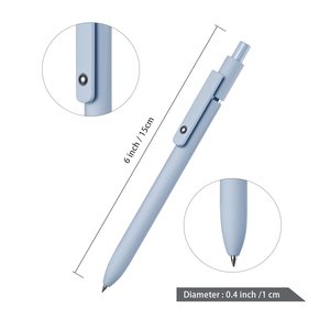 Custom Pastel Color Gel Ink <b>Pen</b> ABS Material Comfortable Grip Stress Free Clip Office School Stationery Gift Wholesale - Product Image 3