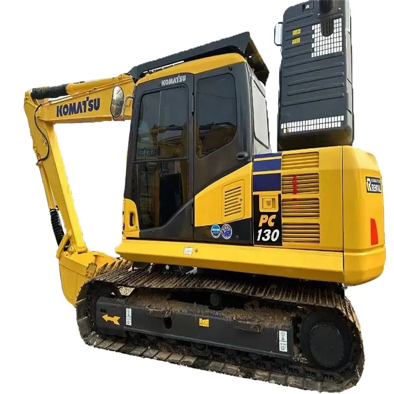 뜨거운 판매 중고 굴삭기 KOMATSU130 오리지널 자동차 및 오리지널 페인트 판매 최고의 가격에 중고 굴삭기