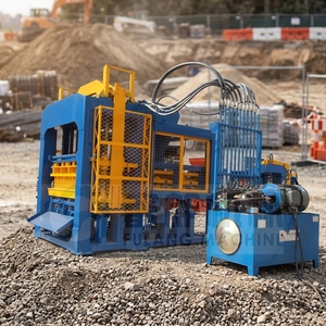 bibo Innovative Machinery QT4-15 Concrete <b>Block</b> Making Machine - Product Image 1