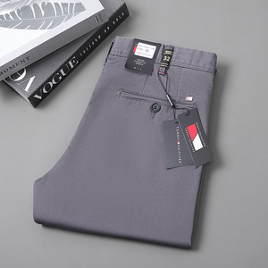<span class=keywords><strong>Pantaloni</strong></span> <span class=keywords><strong>Chino</strong></span> da Uomo Casual Elasticizzati Personalizzati Color Kaki, <span class=keywords><strong>Pantaloni</strong></span> <span class=keywords><strong>Slim</strong></span> da Ufficio, <span class=keywords><strong>Pantaloni</strong></span> <span class=keywords><strong>Chino</strong></span> a Gamba Dritta - Product Image 4