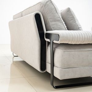 Juego de muebles de sala de estar de sofá Seccional de tela de terciopelo de lujo italiano <span class=keywords><strong>Giorgio</strong></span> para centro comercial y hotel de apartamentos - Product Image 6