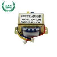 Résistance de conversion de tension dédiée 100W personnalisée 100V 8 Ω 10Ω Transformateur de puissance de type EI pour haut-parleur JBL