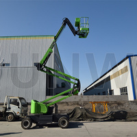 SPABL-40DS Elektrische Gelenk-Arbeitsbühne, mobile Hebebühne, 40 m Hubhöhe, selbstfahrende Gelenk-Arbeitsbühne