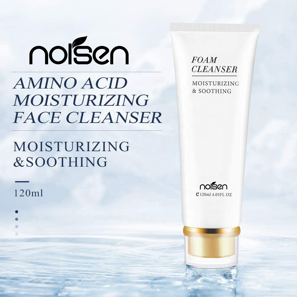 Hot Selling Top Quality Natural Organic Skin Care Face Wash Oil Control Makeup Removal Amino Acid Foam Facial Cleanser