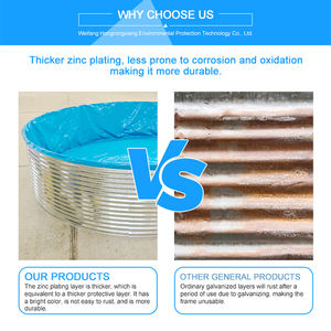 Direct Factory Sale Customizável Square-Shaped Aquaculture Equipment para RAS Tilapia Tanques para <span class=keywords><strong>Fish</strong></span> Shrimp Crab Farming - Product Image 5