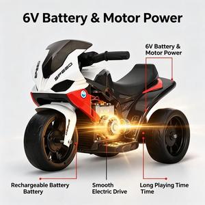 Heißer Verkauf: Kinder-Elektro-Motorrad – Kleine Kinder-Rennmotorräder für Babys und Kleinkinder – Elektrische <span class=keywords><strong>Mini</strong></span>-Motorräder für Kinder zum Verkauf - Product Image 4