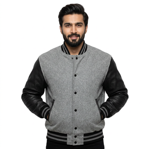 Veste universitaire respirante de haute qualité, édition artisanale, tendance mode, veste en tricot d'hiver avec logo personnalisé - Product Image 1